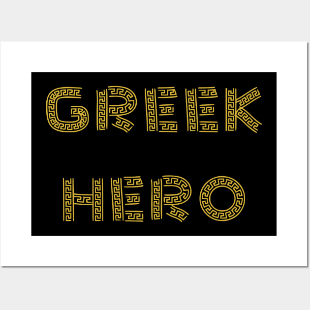 Greek Hero Wall Art by yayor